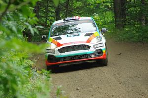 Lucy Block / Michelle Miller Ford Fiesta Rally3 on SS5, Crossroads II.