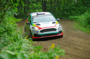 Lucy Block / Michelle Miller Ford Fiesta Rally3 on SS5, Crossroads II.