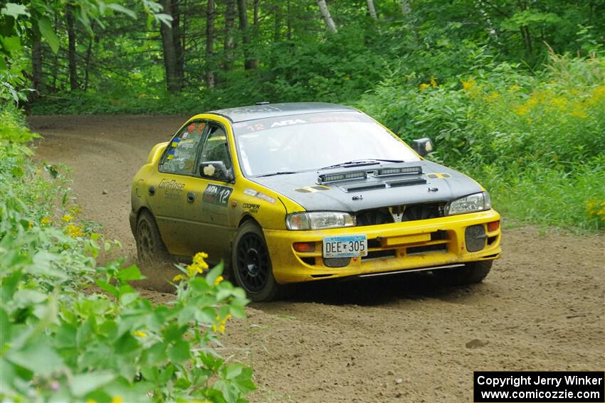 Steve Gingras / Katie Gingras Subaru Impreza on SS5, Crossroads II.