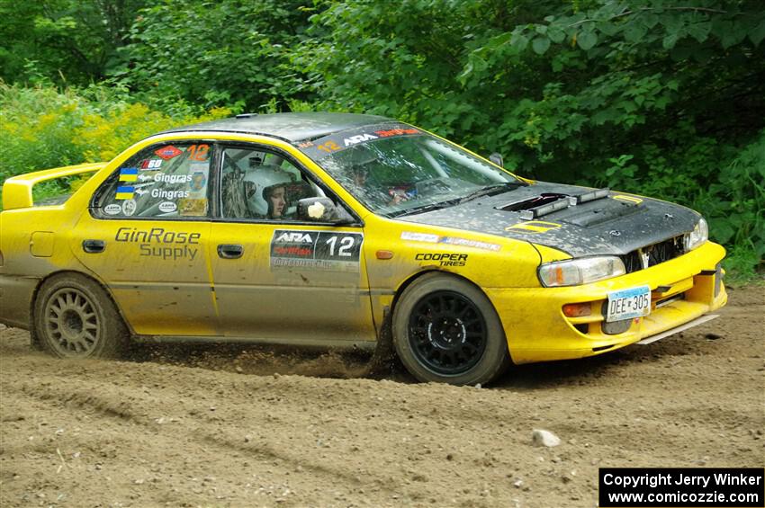 Steve Gingras / Katie Gingras Subaru Impreza on SS5, Crossroads II.