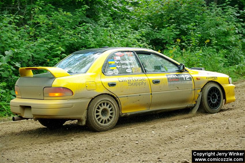 Steve Gingras / Katie Gingras Subaru Impreza on SS5, Crossroads II.