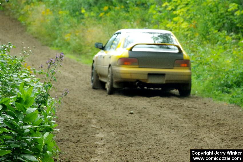 Steve Gingras / Katie Gingras Subaru Impreza on SS5, Crossroads II.