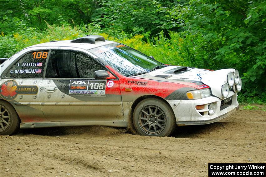 Chris Barribeau / Alex Ferencz Subaru Impreza RS on SS5, Crossroads II.