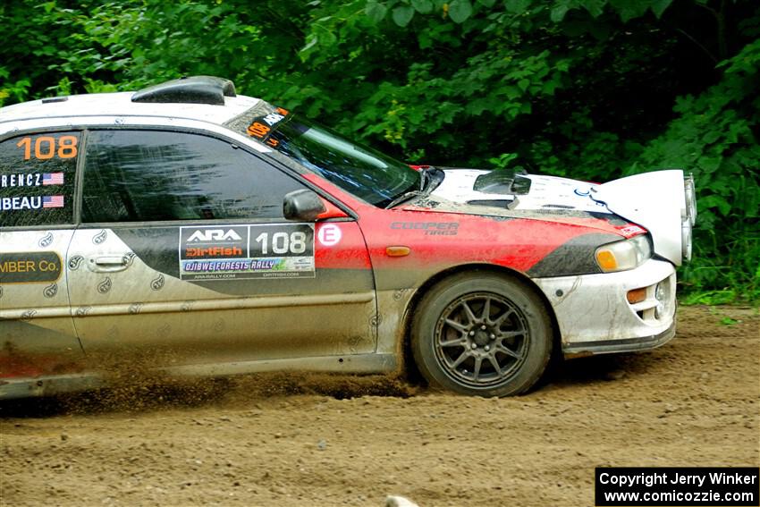 Chris Barribeau / Alex Ferencz Subaru Impreza RS on SS5, Crossroads II.