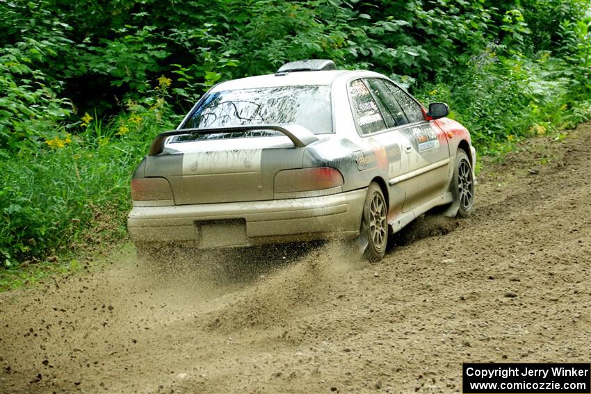 Chris Barribeau / Alex Ferencz Subaru Impreza RS on SS5, Crossroads II.