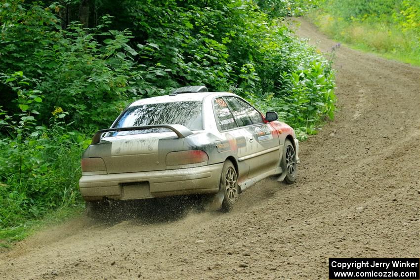 Chris Barribeau / Alex Ferencz Subaru Impreza RS on SS5, Crossroads II.