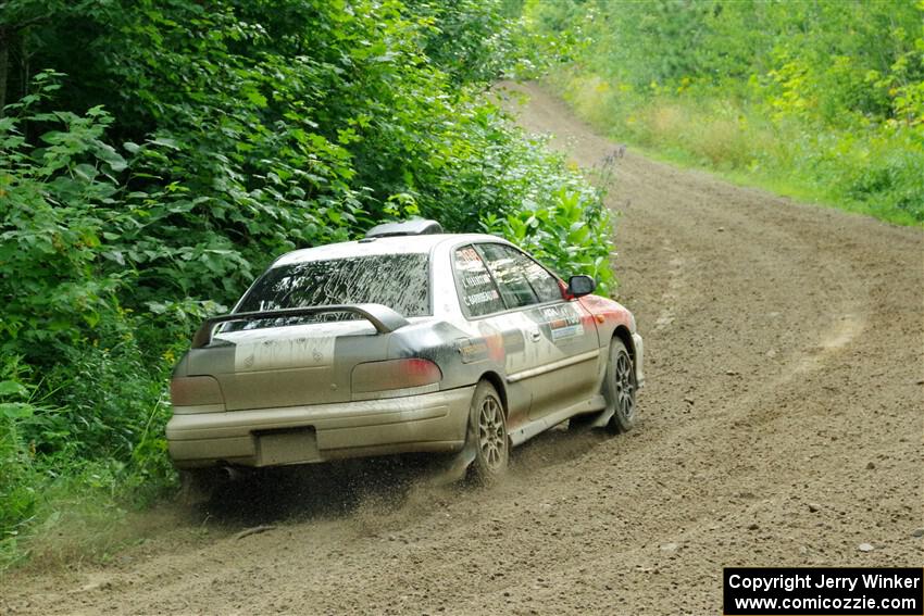 Chris Barribeau / Alex Ferencz Subaru Impreza RS on SS5, Crossroads II.