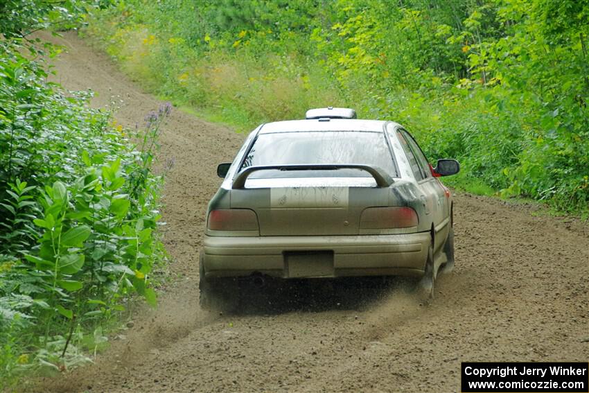 Chris Barribeau / Alex Ferencz Subaru Impreza RS on SS5, Crossroads II.