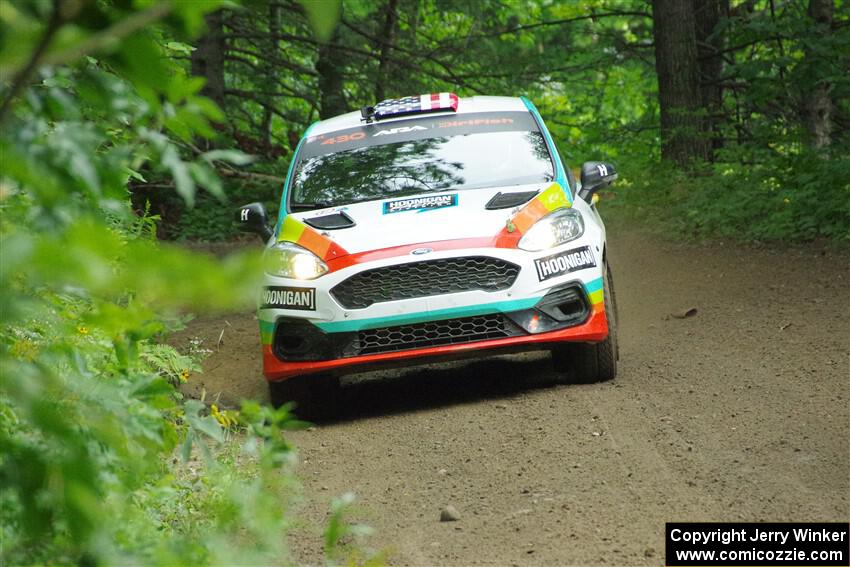 Lucy Block / Michelle Miller Ford Fiesta Rally3 on SS5, Crossroads II.