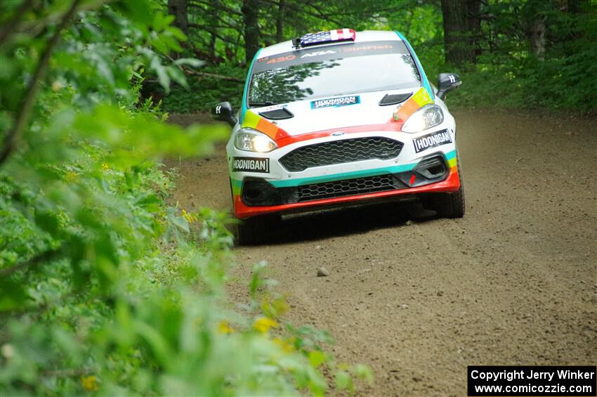 Lucy Block / Michelle Miller Ford Fiesta Rally3 on SS5, Crossroads II.