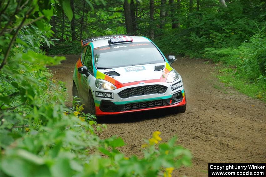 Lucy Block / Michelle Miller Ford Fiesta Rally3 on SS5, Crossroads II.