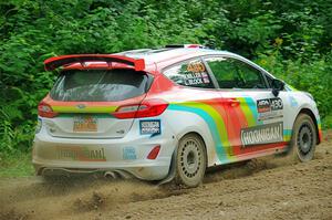 Lucy Block / Michelle Miller Ford Fiesta Rally3 on SS5, Crossroads II.