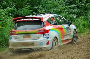 Lucy Block / Michelle Miller Ford Fiesta Rally3 on SS5, Crossroads II.