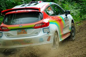 Lucy Block / Michelle Miller Ford Fiesta Rally3 on SS5, Crossroads II.