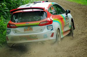 Lucy Block / Michelle Miller Ford Fiesta Rally3 on SS5, Crossroads II.