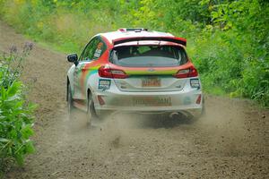 Lucy Block / Michelle Miller Ford Fiesta Rally3 on SS5, Crossroads II.