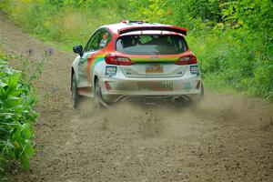 Lucy Block / Michelle Miller Ford Fiesta Rally3 on SS5, Crossroads II.