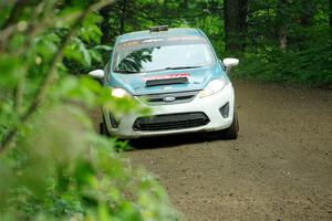 Spencer Sherman / Boyd Smith Ford Fiesta R2 on SS5, Crossroads II.