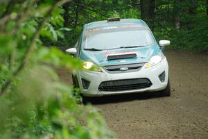 Spencer Sherman / Boyd Smith Ford Fiesta R2 on SS5, Crossroads II.