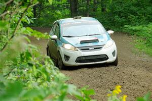 Spencer Sherman / Boyd Smith Ford Fiesta R2 on SS5, Crossroads II.