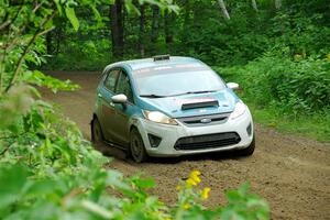 Spencer Sherman / Boyd Smith Ford Fiesta R2 on SS5, Crossroads II.