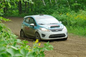 Spencer Sherman / Boyd Smith Ford Fiesta R2 on SS5, Crossroads II.