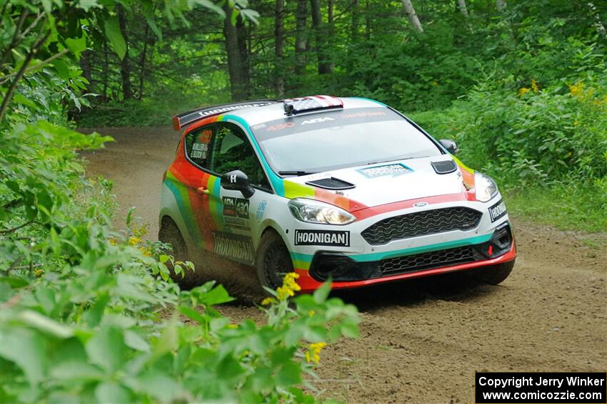 Lucy Block / Michelle Miller Ford Fiesta Rally3 on SS5, Crossroads II.