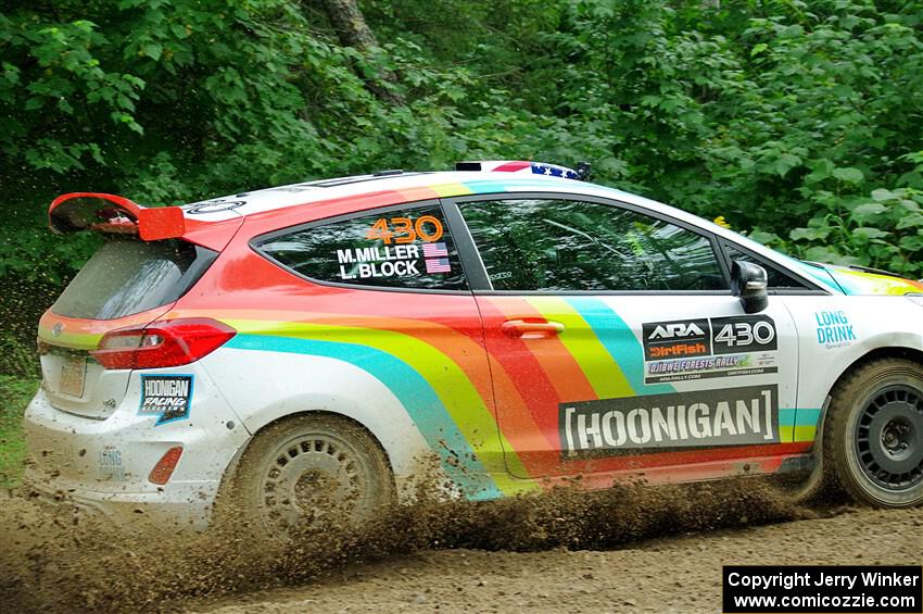 Lucy Block / Michelle Miller Ford Fiesta Rally3 on SS5, Crossroads II.