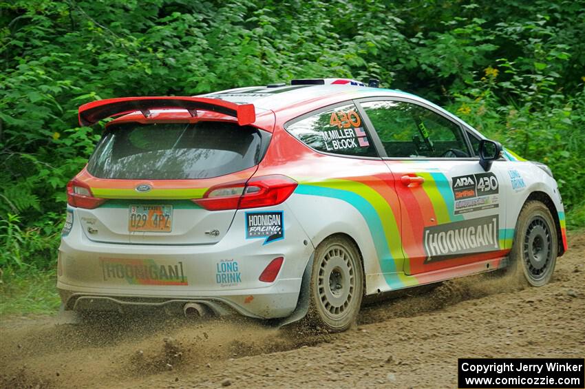 Lucy Block / Michelle Miller Ford Fiesta Rally3 on SS5, Crossroads II.