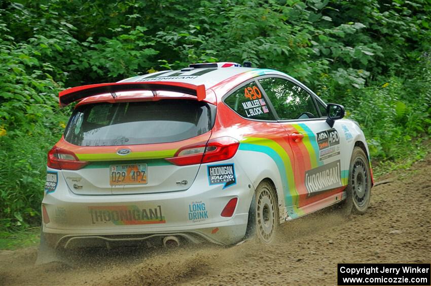 Lucy Block / Michelle Miller Ford Fiesta Rally3 on SS5, Crossroads II.