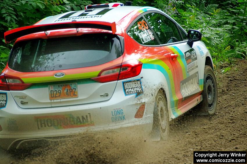 Lucy Block / Michelle Miller Ford Fiesta Rally3 on SS5, Crossroads II.