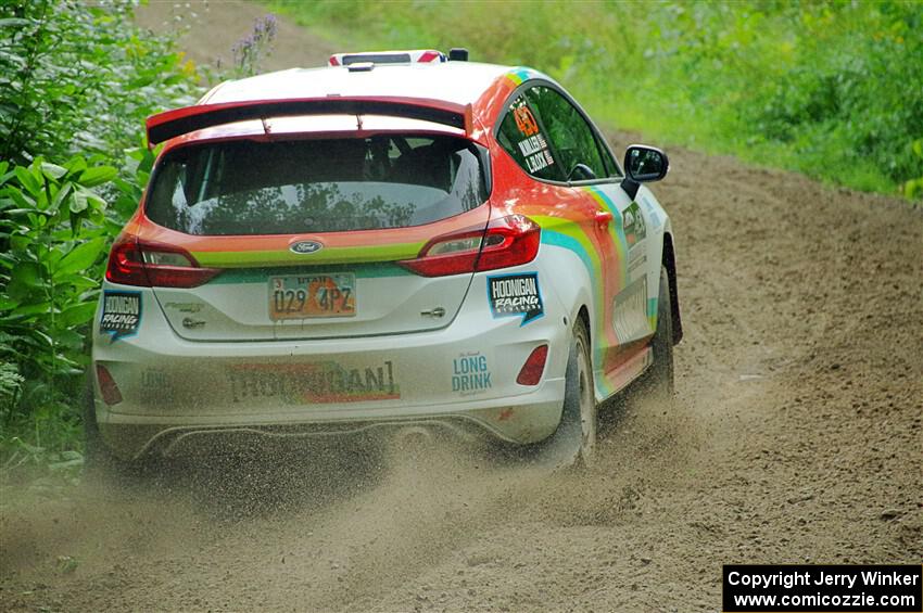 Lucy Block / Michelle Miller Ford Fiesta Rally3 on SS5, Crossroads II.