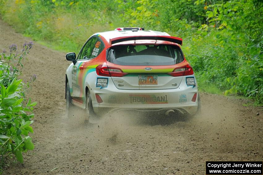 Lucy Block / Michelle Miller Ford Fiesta Rally3 on SS5, Crossroads II.