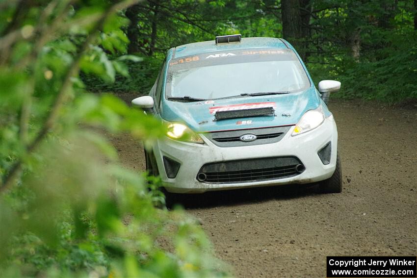 Spencer Sherman / Boyd Smith Ford Fiesta R2 on SS5, Crossroads II.