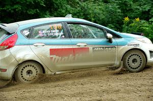 Spencer Sherman / Boyd Smith Ford Fiesta R2 on SS5, Crossroads II.