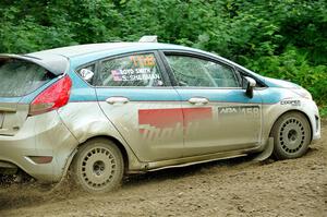 Spencer Sherman / Boyd Smith Ford Fiesta R2 on SS5, Crossroads II.