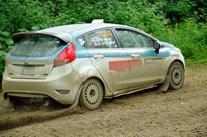 Spencer Sherman / Boyd Smith Ford Fiesta R2 on SS5, Crossroads II.