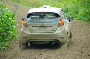 Spencer Sherman / Boyd Smith Ford Fiesta R2 on SS5, Crossroads II.