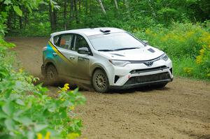 Alejandro Perusina / Andres Bautista Toyota RAV4 on SS5, Crossroads II.