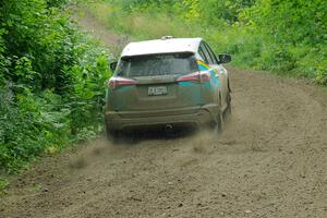 Alejandro Perusina / Andres Bautista Toyota RAV4 on SS5, Crossroads II.