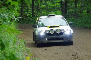 Mark Williams / Steve Harrell Subaru WRX STi on SS5, Crossroads II.