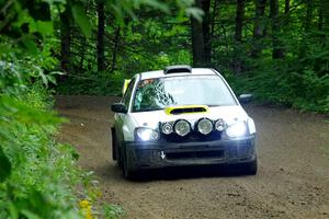 Mark Williams / Steve Harrell Subaru WRX STi on SS5, Crossroads II.