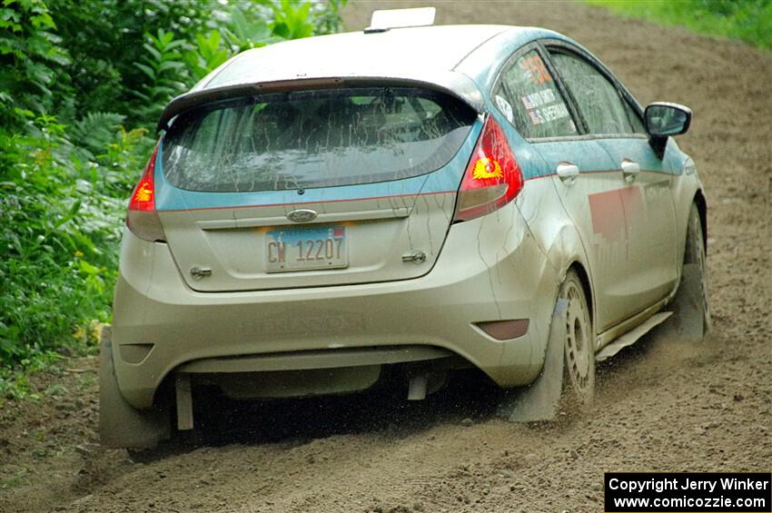 Spencer Sherman / Boyd Smith Ford Fiesta R2 on SS5, Crossroads II.