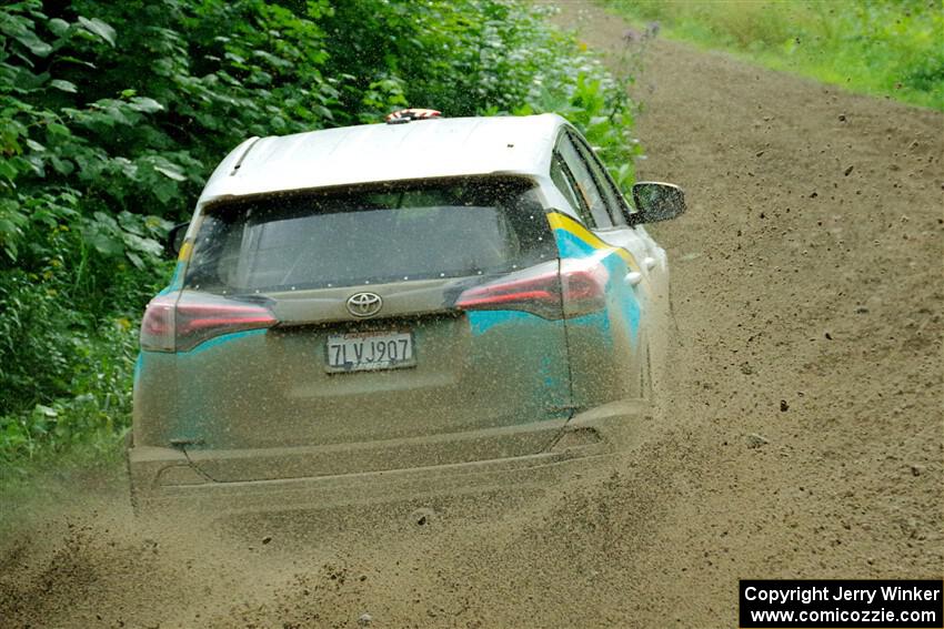 Alejandro Perusina / Andres Bautista Toyota RAV4 on SS5, Crossroads II.