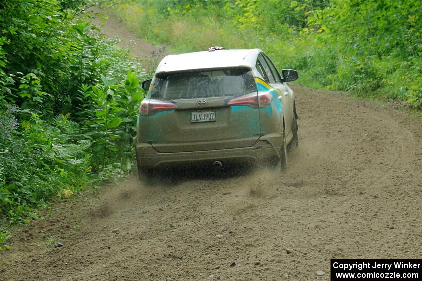 Alejandro Perusina / Andres Bautista Toyota RAV4 on SS5, Crossroads II.