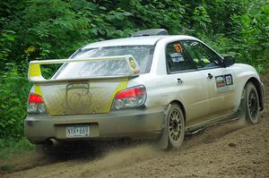 Mark Williams / Steve Harrell Subaru WRX STi on SS5, Crossroads II.