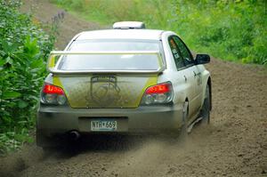 Mark Williams / Steve Harrell Subaru WRX STi on SS5, Crossroads II.