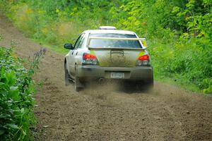 Mark Williams / Steve Harrell Subaru WRX STi on SS5, Crossroads II.