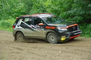 Chris Sladek / John Sharps Honda Passport on SS5, Crossroads II.