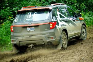 Chris Sladek / John Sharps Honda Passport on SS5, Crossroads II.